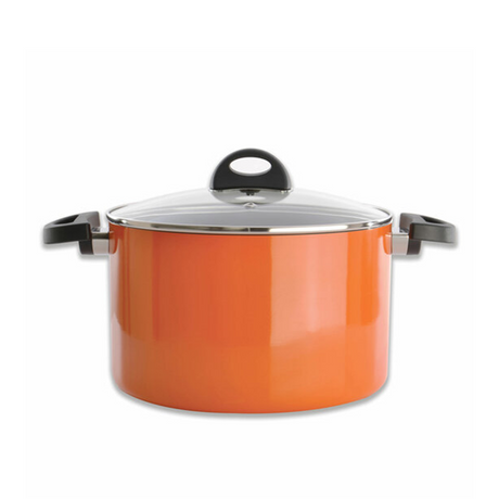 Berghoff Eclipse Kochtopf mit Deckel orange ø24cm