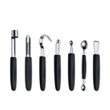 Berghoff essentials garneerset in vouwtas 8-delig