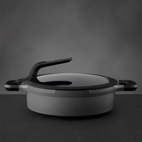 Berghoff gem sauteerpan 2 handvaten met deksel stay cool grijs ø26cm