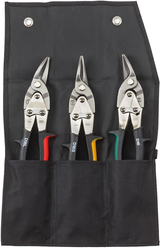 Bessey dset16-a | Blechscheren-Set 3-teilig | in Rolltasche - dset16