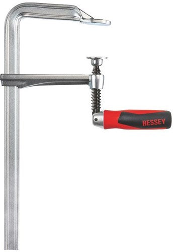 Bessey-Klemme | ganz aus Stahl | 400 120mm | Klappgriff - gz4012kg