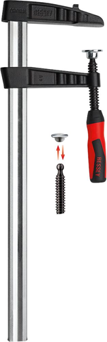 Bessey-Hochleistungsklemme mit Gusshalterungen tgk-2k 2000 120 – tgk2002k