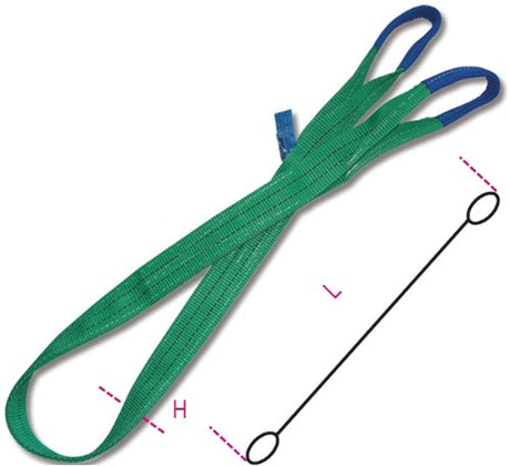 Beta 8153 2-t2 Hebegurte, grün – 081530020