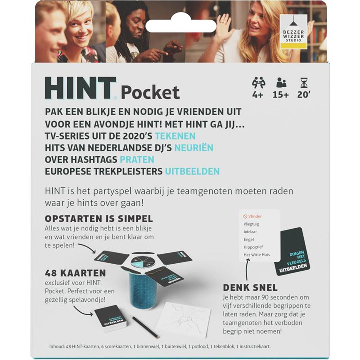 Bezzerwizzer Hint Taschenbrettspiel