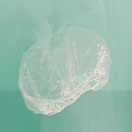 Badespaß Duschhaube Einweg 5 Stück transparent
