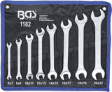 BGS Technic Doppelmaulschlüsselsatz 8-teilig