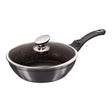 Berlingerhaus Bratpfanne mit Deckel 24 cm Metallic Line Carbon Pro Edition Induktion