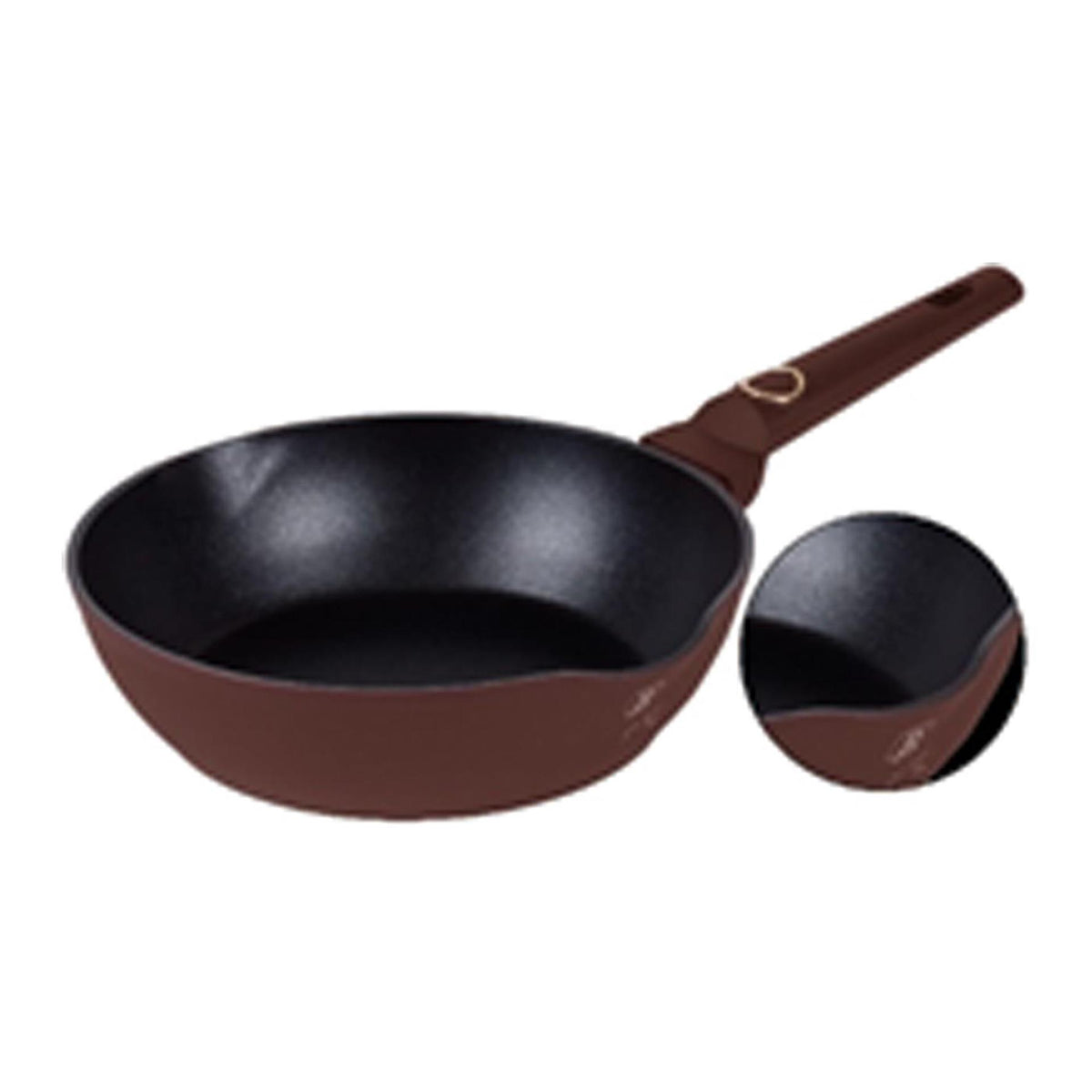 Berlingerhaus tiefe Bratpfanne 28 cm, Leonardo-Kollektion