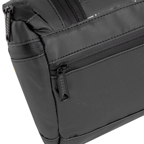 Fahrrad Carbon wasserabweisende Lenkertasche mit Schultergurt 5l schwarz