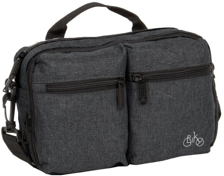Bike Drops Lenkertasche mit Schultergurt Nylon 3l schwarz