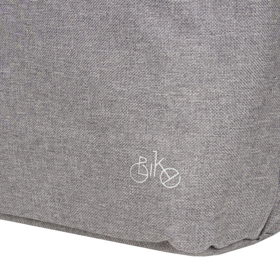 Bike Drops Shopper Fahrradtasche mit Schultergurt Nylon 12l grau