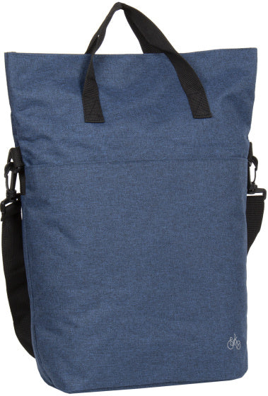Bike Drops Shopper Fahrradtasche mit Schultergurt Nylon 12l Marineblau