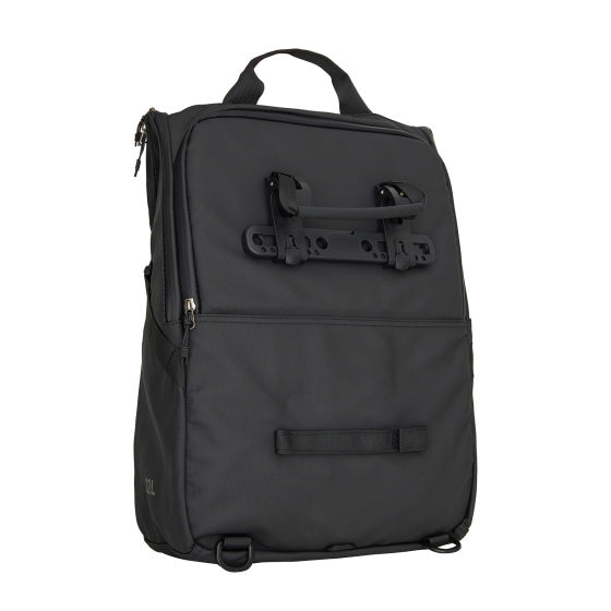 Bike Gravel wasserabweisender Fahrradrucksack 22l schwarz