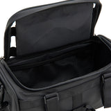 Wasserabweisende Fahrrad-Gravel-Lenkertasche mit Schultergurt, 4,7 l, Schwarz
