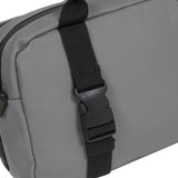 Fahrradspritzwasserabweisende Lenkertasche mit Schultergurt 3l grau