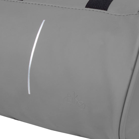 Fahrradspritzwasserabweisende Lenkertasche mit Schultergurt 3l grau