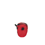 Spritzwasserabweisende Fahrrad-Lenkertasche mit Schultergurt 3l rot