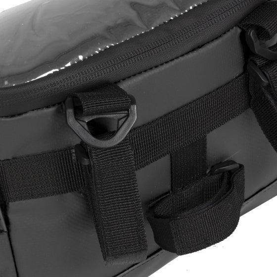 Fahrradspritzwasserabweisende Lenkertasche mit Schultergurt 5l rosa