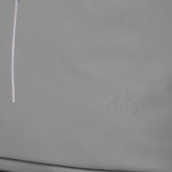 Fahrradspritzwasserabweisende Lenkertasche mit Schultergurt 6l grau