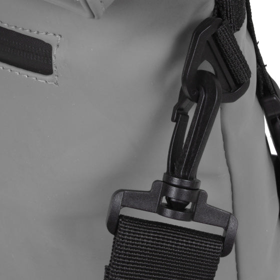 Fahrradspritzwasserabweisende Lenkertasche mit Schultergurt 6l grau