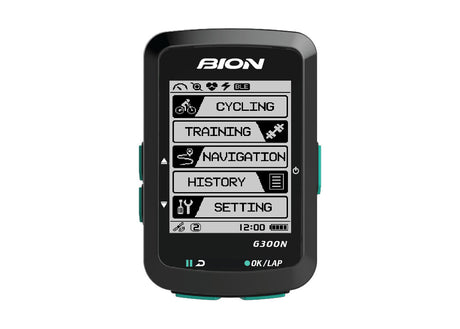 Bion Fahrradcomputer GPS-300n mit Navigation