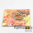 Farmwood animals buitenschilderij vlinder 30x40cm