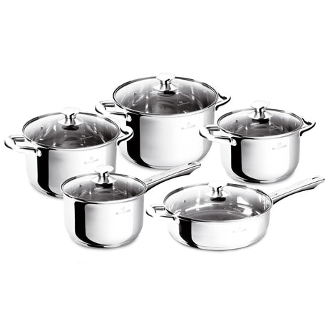 Blaumann Pfannenset 10-teilig Gourmet-Linie