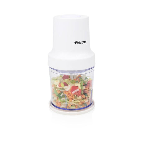 Tristar hakmolen 0.5l plastic kom - 400w