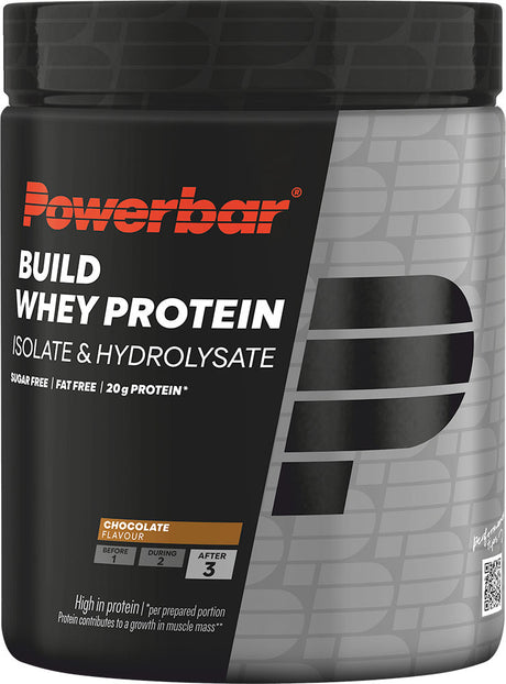 Powerbar Build Whey Protein – Isolat-Hydrolysat (1 x 550 g) – Schokolade