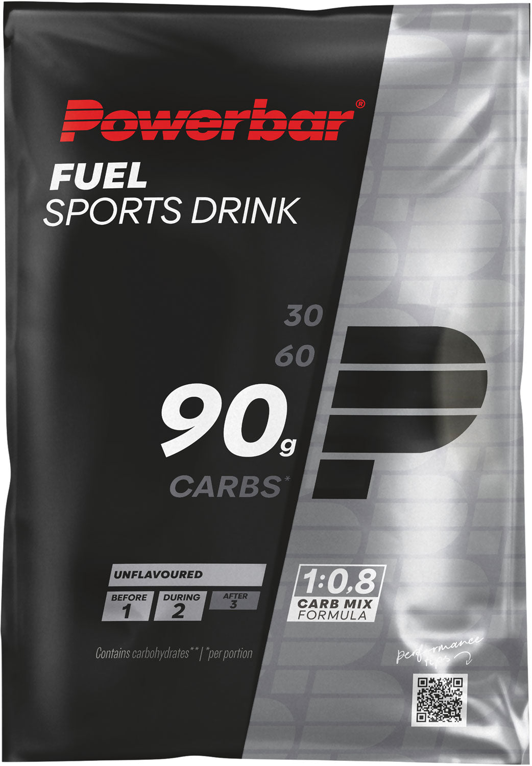 Powerbar Fuel 90 Sportgetränk (10 x 94 g) – geschmacksneutral