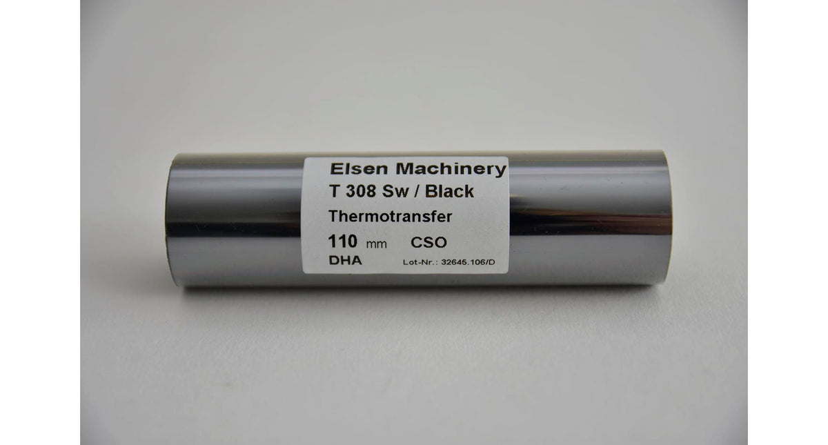 Vp transfertfilm zwart 110mm x 50m watervast