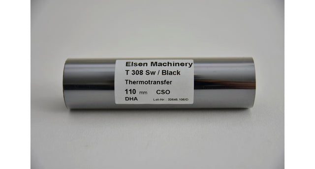 Vp transfertfilm zwart 110mm x 50m watervast