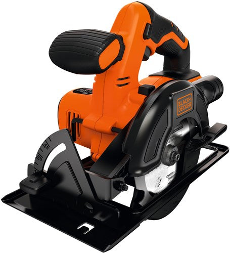 Black+Decker 18V 140mm Kreissäge BDCCS18N-XJ Handkreissäge (orange schwarz, ohne Akku und Ladegerät)