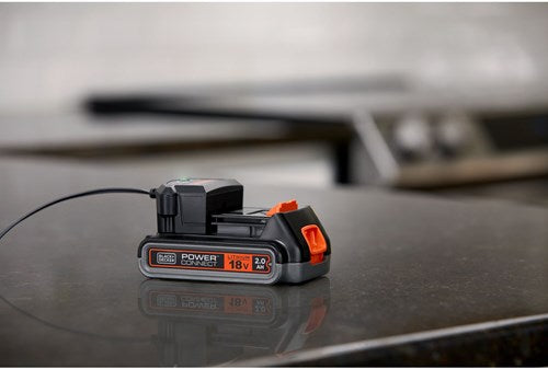 Black+decker lithium ion schuifaccu 18v. 2.0ah - bl2018-xj