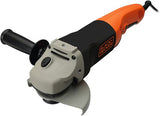 Black+Decker kg1202k 1200w 125mm Winkelschleifer | 125mm Schutzhülle | Seitengriff | im Fall - kg1202k-qs