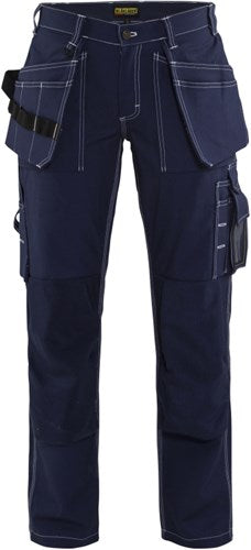 Blåkläder dames werkbroek 15451370 | marineblauw | maat 50 - 7330509500415