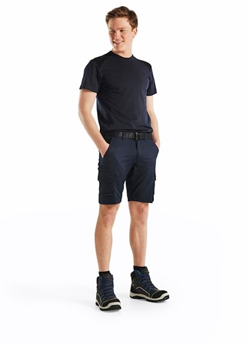 Blåkläder industrie short met stretch 14461832 | donker marineblauw zwart | maat 44 - 7330509757970