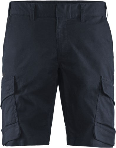 Blåkläder industrie short met stretch 14461832 | donker marineblauw zwart | maat 50 - 7330509758007