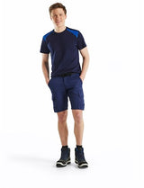 Blåkläder industrie short met stretch 14461832 | marineblauw korenblauw | maat 60 - 7330509758168