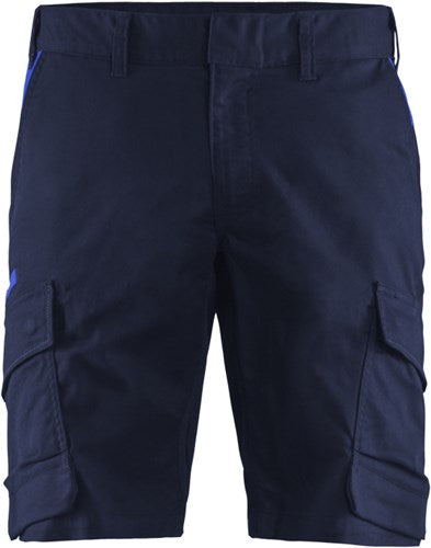 Blåkläder industrie short met stretch 14461832 | marineblauw korenblauw | maat 64 - 7330509758182