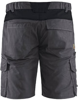 Blåkläder industrie short met stretch 14461832 | medium grijs zwart | maat 54 - 7330509758243