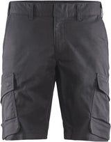 Blåkläder industrie short met stretch 14461832 | medium grijs zwart | maat 58 - 7330509758267