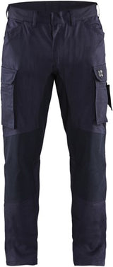 Blåkläder multinorm werkbroek inherent met stretch 14861512 | marineblauw | maat 62 - 7330509661994