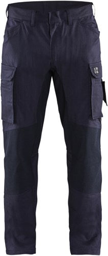 Blåkläder multinorm werkbroek inherent met stretch 14861512 | marineblauw | maat 64 - 7330509662007