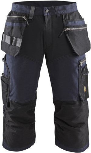 Blåkläder piraatbroek stretch 15971343 | donker marineblauw zwart | maat 56 - 7330509803066