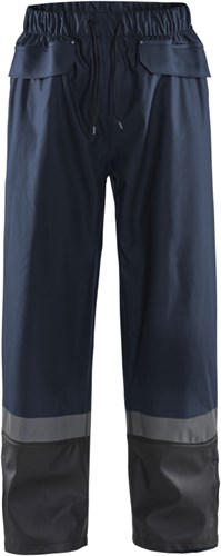 Blåkläder regenbroek level 2 13222003 | donker marineblauw zwart | maat xxl - 7330509656020