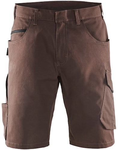 Blåkläder service short 14991330 | bruin zwart | maat 46 - 7330509549445