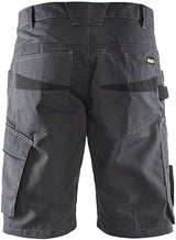 Blåkläder service short 14991330 | medium grijs zwart | maat 56 - 7330509684184
