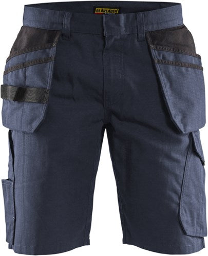 Blåkläder service short met spijkerzakken 14941330 | donker marineblauw zwart | maat 52 - 7330509688755
