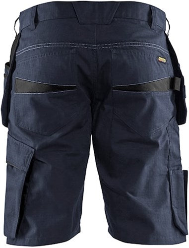Blåkläder service short met spijkerzakken 14941330 | donker marineblauw zwart | maat 56 - 7330509688779